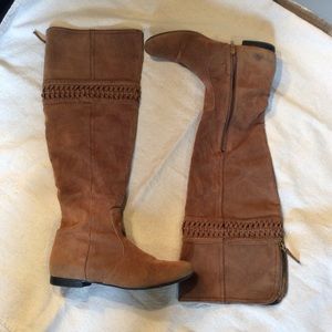 Mudd no heel knee high boots